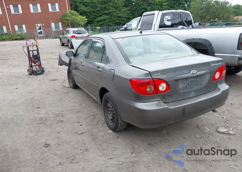 2007 Toyota Corolla Le z USA, uszkodzony, nr VIN 2T1BR32E17C764867